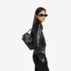 Bolso de hombro Le 7 mediano para mujer en negro Bolso de hombro Le 7 mediano para mujer en negro