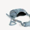 Bolso de hombro Le Cagole para mujer, talla XS, en azul Bolso de hombro Le Cagole para mujer, talla XS, en azul