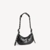 Bolso de hombro Le Cagole para mujer, talla XS, en negro Bolso de hombro Le Cagole para mujer, talla XS, en negro