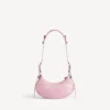 Bolso de hombro Le Cagole para mujer, talla XS, en rosa claro Bolso de hombro Le Cagole para mujer, talla XS, en rosa claro