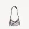 Bolso de hombro Le Cagole para mujer XS en color plateado Bolso de hombro Le Cagole para mujer XS en color plateado