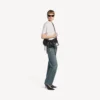 Bolso de hombro Le Cagole pequeño para mujer en negro Bolso de hombro Le Cagole pequeño para mujer en negro