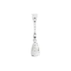 Bolso de hombro Le Cagole Xs DIY Metal «Blanco» 6713092AAXE9066