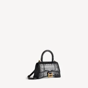 Bolso de mano para mujer XS Hourglass en negro