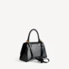 Bolso de mano pequeño para mujer, modelo «Hourglass», en negro Bolso de mano pequeño para mujer, modelo «Hourglass», en negro