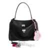 Bolso de mano pequeño Rodeo con efecto usado y un dije «Negro» 7897792AA831000
