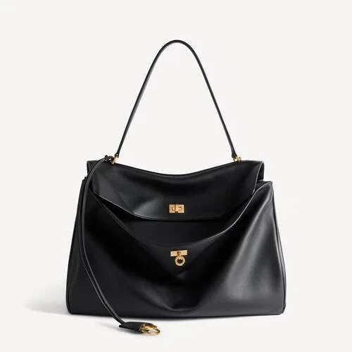 Bolso de mano Rodeo grande para mujer en negro Bolso de mano Rodeo grande para mujer en negro