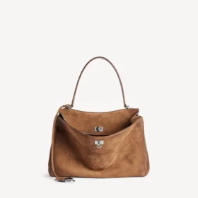 Bolso de mano Rodeo mediano para mujer en color camel
