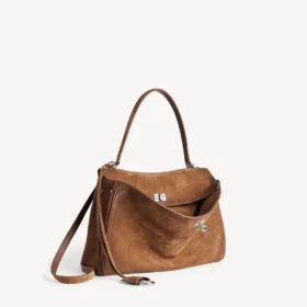 Bolso de mano Rodeo mediano para mujer en color camel