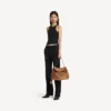 Bolso de mano Rodeo mediano para mujer en color camel Bolso de mano Rodeo mediano para mujer en color camel