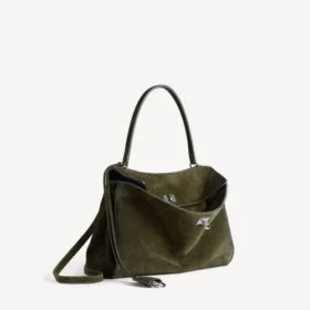 Bolso de mano Rodeo mediano para mujer en color caqui