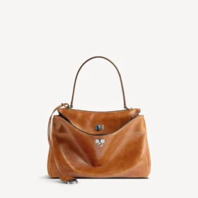 Bolso de mano Rodeo mediano para mujer en color tan vaquero