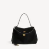 Bolso de mano Rodeo mediano para mujer en negro Bolso de mano Rodeo mediano para mujer en negro