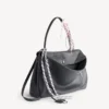 Bolso de mano Rodeo para hombre, grande, en gris
