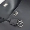Bolso de mano Rodeo para hombre, grande, en gris