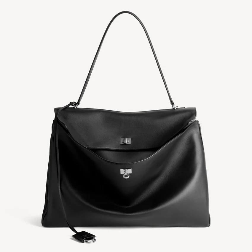 Bolso de mano Rodeo para hombre XL en negro Bolso de mano Rodeo para hombre XL en negro