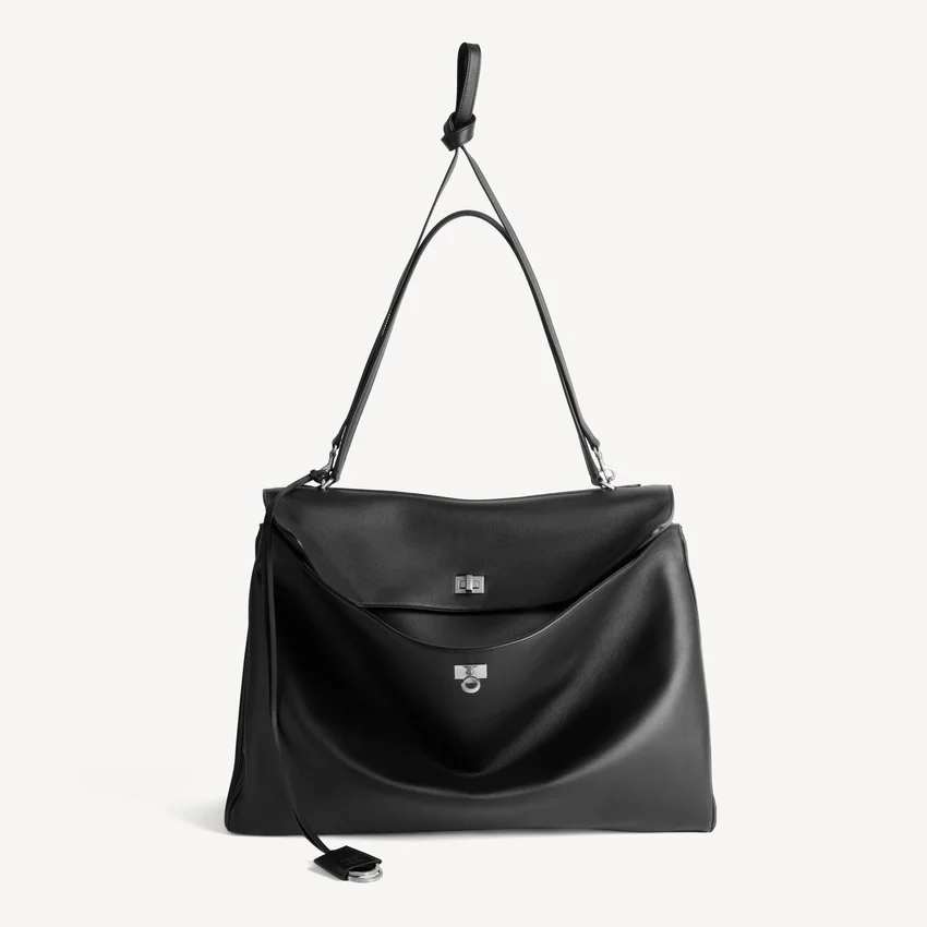 Bolso de mano Rodeo para hombre XL en negro Bolso de mano Rodeo para hombre XL en negro