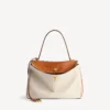 Bolso de mano Rodeo para mujer, mediano, en color beige/marrón claro estilo vaquero Bolso de mano Rodeo para mujer, mediano, en color beige/marrón claro estilo vaquero