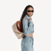 Bolso de mano Rodeo para mujer, mediano, en color beige/marrón claro estilo vaquero Bolso de mano Rodeo para mujer, mediano, en color beige/marrón claro estilo vaquero