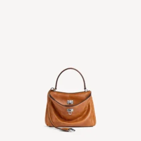 Bolso de mano Rodeo para mujer, modelo mini, en color beige vaquero