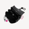 Bolso de mano Rodeo para mujer, pequeño, con dijes, en negro Bolso de mano Rodeo para mujer, pequeño, con dijes, en negro