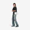 Bolso de mano Rodeo para mujer, tamaño pequeño, en blanco óptico Bolso de mano Rodeo para mujer, tamaño pequeño, en blanco óptico