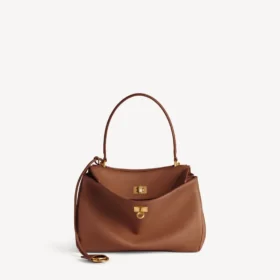 Bolso de mano Rodeo para mujer, tamaño pequeño, en color beige nuevo