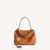 Bolso de mano Rodeo para mujer, tamaño pequeño, en color beige vaquero