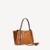 Bolso de mano Rodeo para mujer, tamaño pequeño, en color beige vaquero