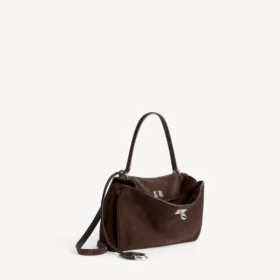 Bolso de mano Rodeo para mujer, tamaño pequeño, en color espresso claro