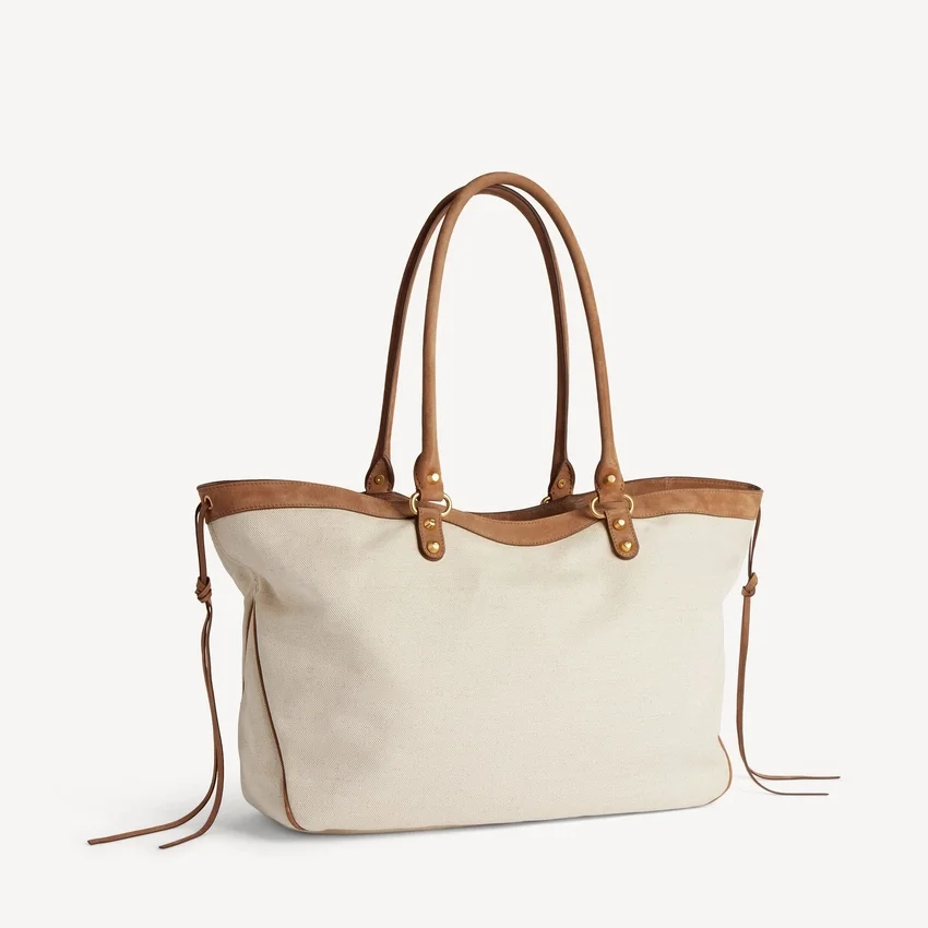 Bolso de playa Le City para mujer, mediano, en beige/camel Bolso de playa Le City para mujer, mediano, en beige/camel