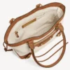 Bolso de playa Le City para mujer, tamaño pequeño, en beige/camel