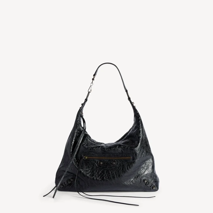 Bolso hobo Le City para mujer, mediano, en negro Bolso hobo Le City para mujer, mediano, en negro