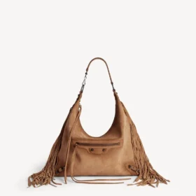 Bolso hobo Le City para mujer, tamaño mediano, en color camel Bolso hobo Le City para mujer, tamaño mediano, en color camel