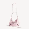 Bolso hobo Le City para mujer, tamaño pequeño, en rosa pétalo Bolso hobo Le City para mujer, tamaño pequeño, en rosa pétalo