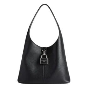 Bolso Hobo Locker mediano de norte a sur «Negro» 7716362AAWC1000
