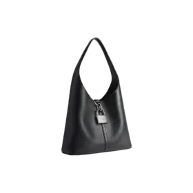 Bolso Hobo Locker mediano de norte a sur «Negro» 7716362AAWC1000