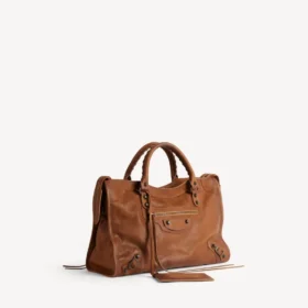 Bolso Le City mediano para mujer en color caramelo