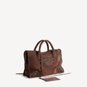 Bolso Le City mediano para mujer en color espresso claro