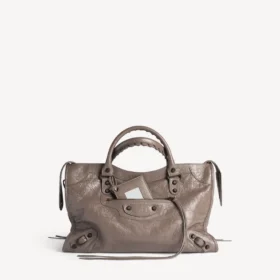Bolso Le City mediano para mujer en color noix oscuro