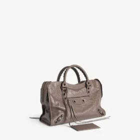 Bolso Le City mediano para mujer en color noix oscuro