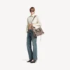 Bolso Le City mediano para mujer en color noix oscuro Bolso Le City mediano para mujer en color noix oscuro