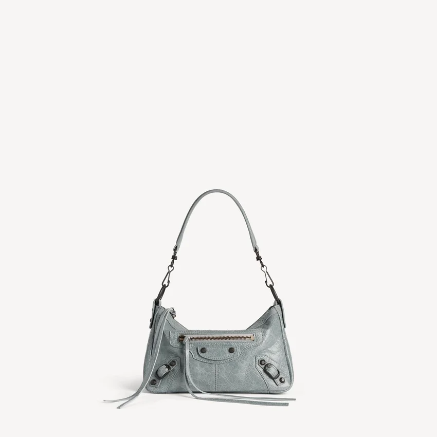 Bolso Le City Moto Mini para mujer en azul grisáceo Bolso Le City Moto Mini para mujer en azul grisáceo