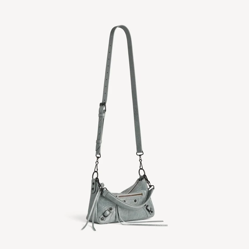 Bolso Le City Moto Mini para mujer en azul grisáceo Bolso Le City Moto Mini para mujer en azul grisáceo