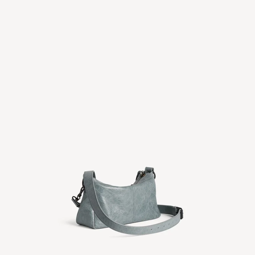 Bolso Le City Moto Mini para mujer en azul grisáceo Bolso Le City Moto Mini para mujer en azul grisáceo