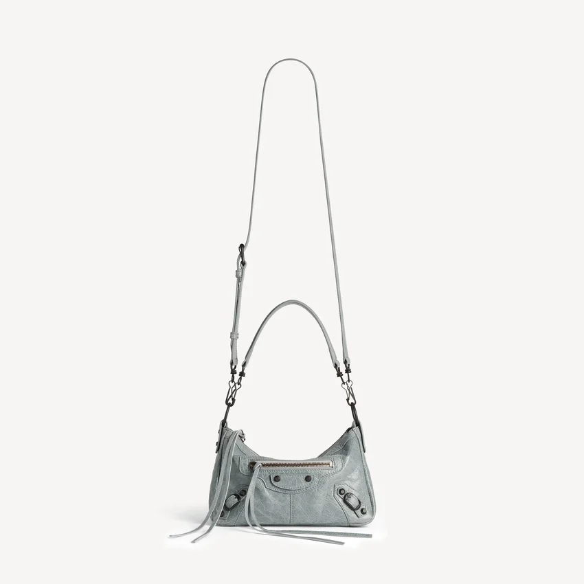 Bolso Le City Moto Mini para mujer en azul grisáceo Bolso Le City Moto Mini para mujer en azul grisáceo