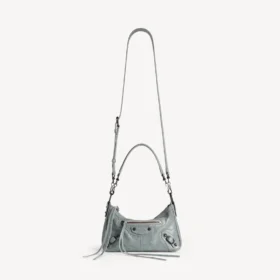 Bolso Le City Moto para hombre, tamaño pequeño, en azul grisáceo