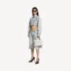Bolso Le City para mujer, pequeño, con tachuelas gigantes y pedrería en blanco óptico Bolso Le City para mujer, pequeño, con tachuelas gigantes y pedrería en blanco óptico