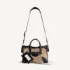Bolso Le City para mujer, tamaño pequeño, en color natural/negro Bolso Le City para mujer, tamaño pequeño, en color natural/negro