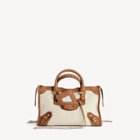 Bolso Le City pequeño para mujer en beige/camel